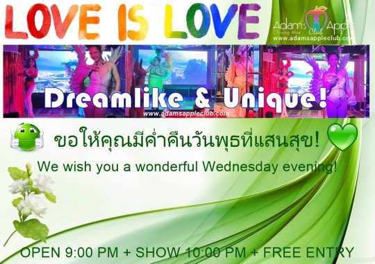 Wednesday Nights Done Right - Adam's Apple Club Chiang Mai Join us tonight for amazing drinks and world-class live entertainment.