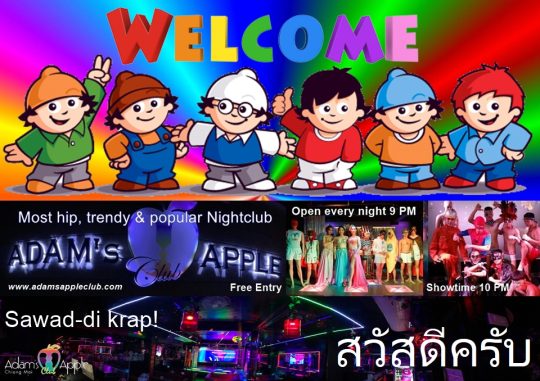 Enjoy our nightly live Show - Adam's Apple Club Chiang Mai Bring your friends, grab a cocktail, and let’s make tonight legendary!
