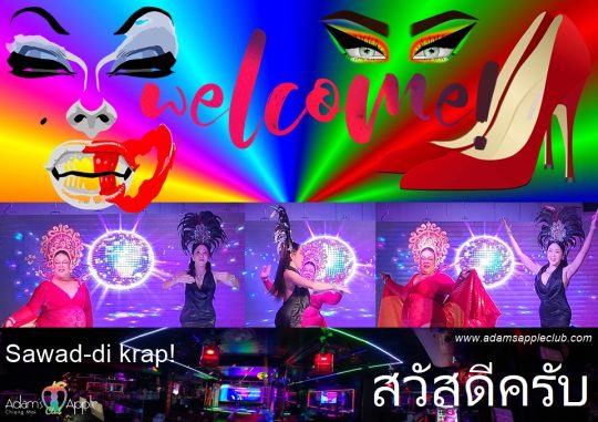 Enjoy our nightly live Show - Adam's Apple Club Chiang Mai Bring your friends, grab a cocktail, and let’s make tonight legendary!