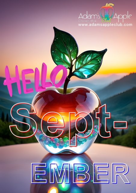 Hello Sept-EMBER 2026 - Adam's Apple Club Chiang Mai Nothern Thailand Wishing everyone a wonderful September!