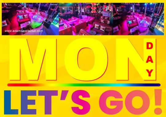 Let us go to - Adam's Apple Club Chiang Mai Let’s kick off the week together at the legendary "Nightclub of Happiness!"