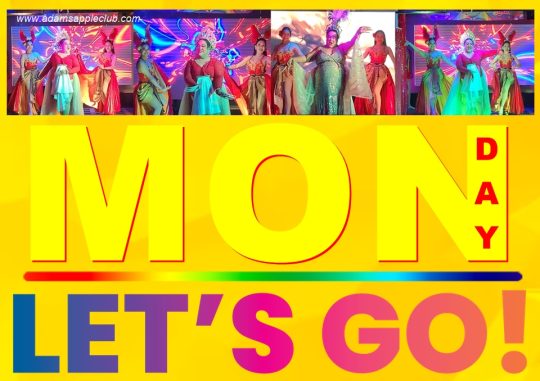 Let us go to - Adam's Apple Club Chiang Mai Let’s kick off the week together at the legendary "Nightclub of Happiness!"