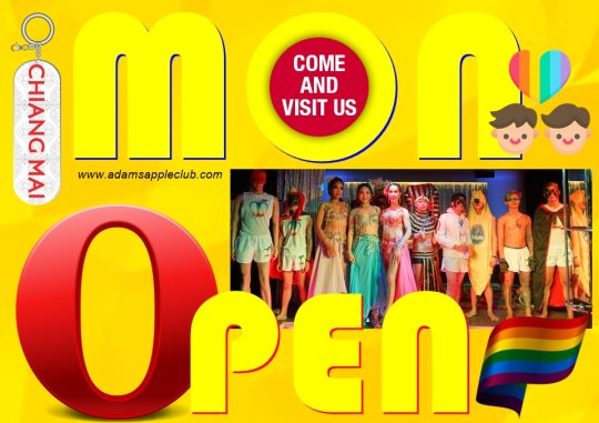 We are BACK - Adam's Apple Club Chiang Mai See you tonight! Doors open at 21:00 PM! Let’s make tonight unforgettable!