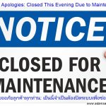 Temporary Closure This Evening - Adam's Apple Club Chiang Mai We sincerely apologize for the inconvenience
