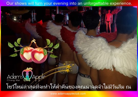 READY TO PARTY?! - Adam's Apple Club Chiang Mai Let yourself be absolutely blown away by our brand-new, high-octane show "Angel Boy"!