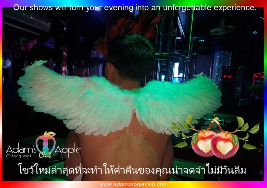 READY TO PARTY?! - Adam's Apple Club Chiang Mai Let yourself be absolutely blown away by our brand-new, high-octane show "Angel Boy"!