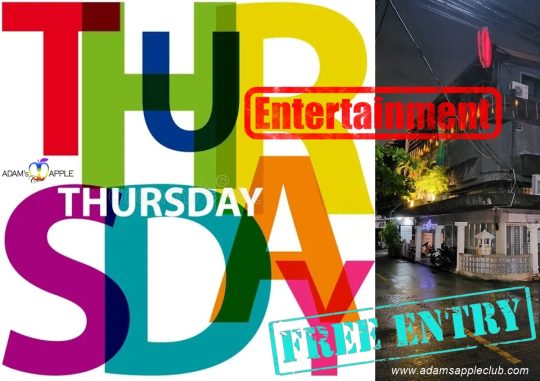 Thursday night is Gay Night - Adam's Apple Club Chiang Mai World-class cabaret & drag shows, amazing inclusive vibes, and great music